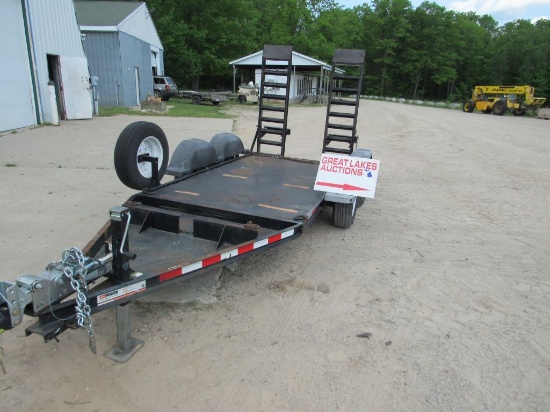 2013 MMDI 12' Equipment Trailer