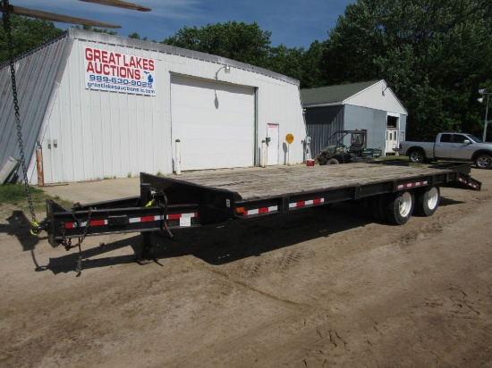 1986 Trail King 10 Ton Tag Trailer