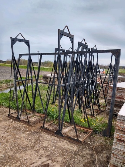 (10) Concrete Form Racks