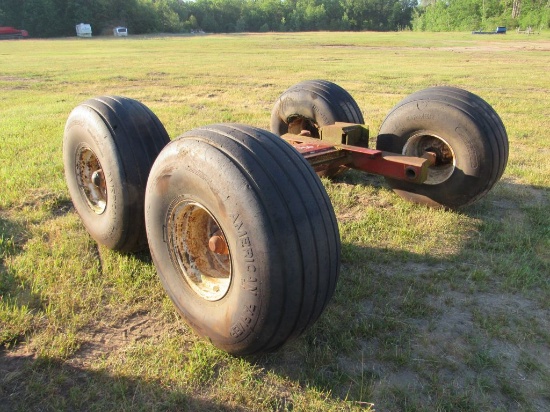 Floatation Axle w/ 4 Tires