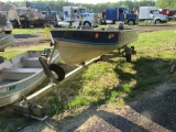 1994 Mirrocraft 14' Deep V Bottom Boat
