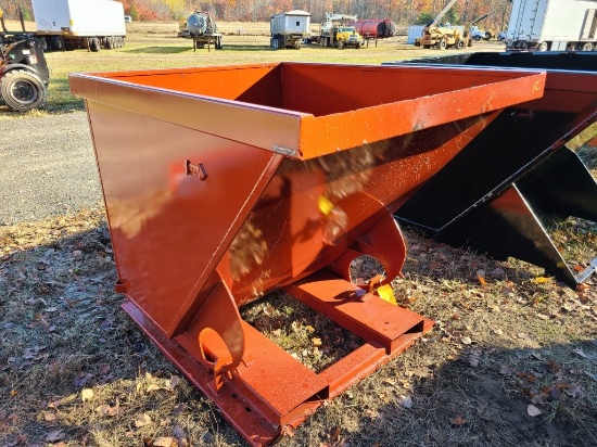 2 c.y. Self Dumping Hopper w/ Fork Pockets