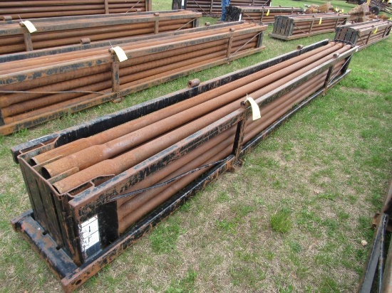 Qty (15) 2 7/8 Drill Rod