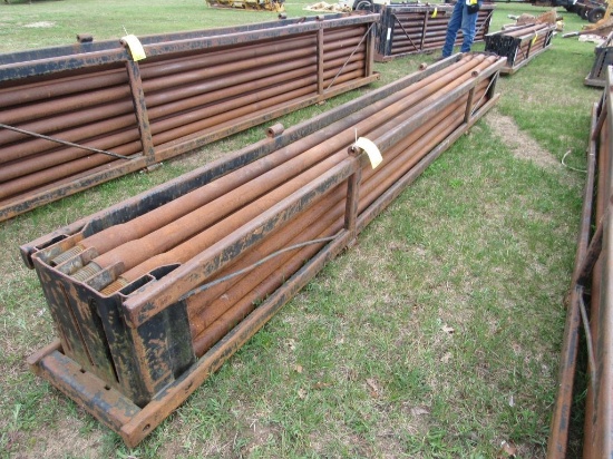 Qty (15) 2 7/8 Drill Rod