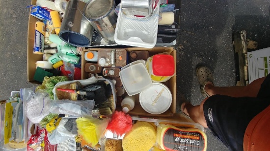 Lot of Painting Supplies