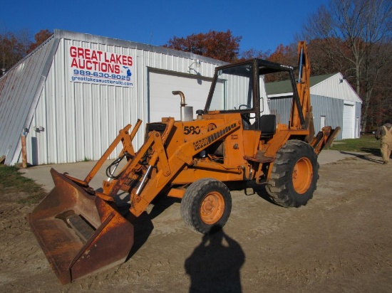 1976 Case 580C Loader Backhoe