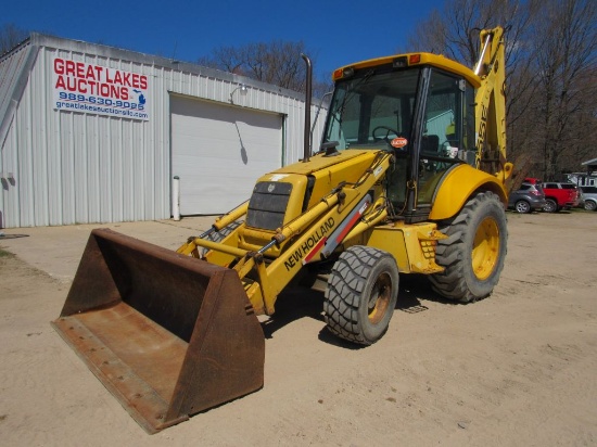 2000 New Holland 655E Loader Backhoe