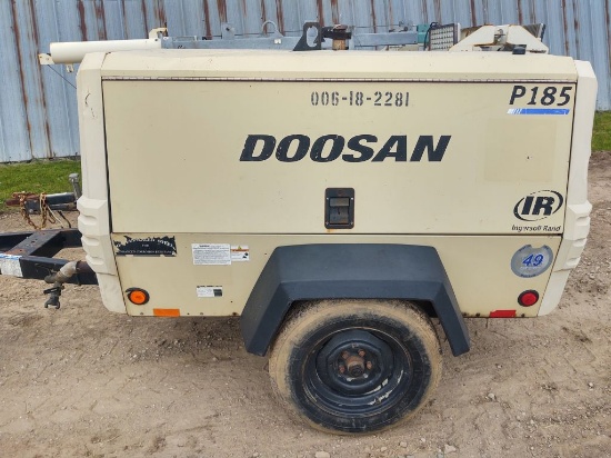 2012 Doosan P185WJD Air Compressor