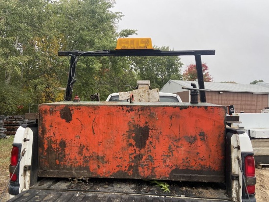 Fuel Tank for Truck Bed - Orange