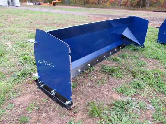 120" Snow Pusher w/ Steel Blade