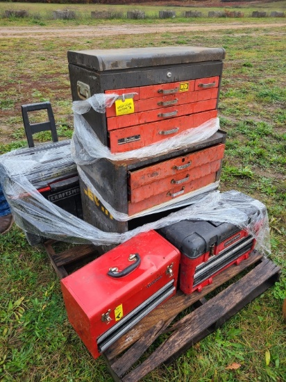 Lot of Tool Boxes