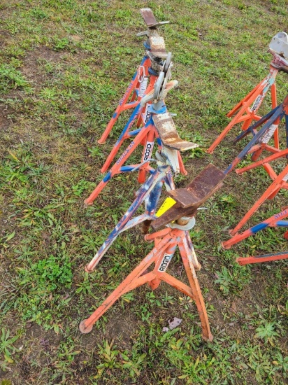 Lot of 5 Pipe Stands