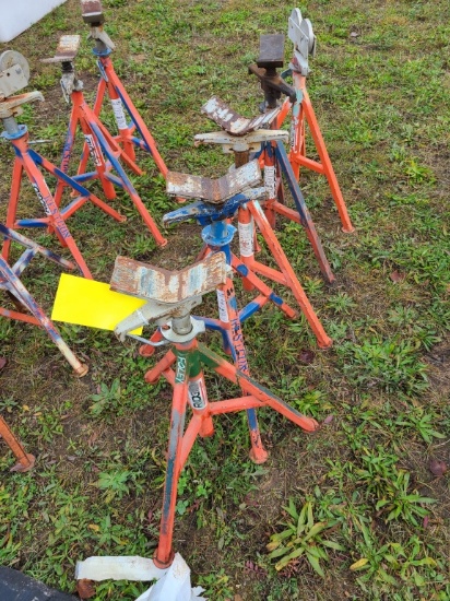 Lot of 5 Pipe Stands