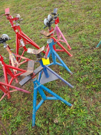 Lot of 5 Pipe Stands