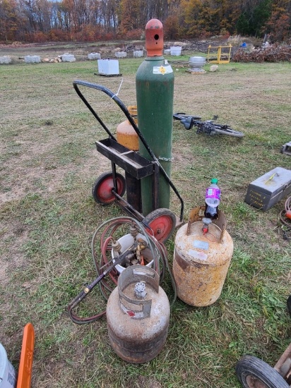 Oxy Propane Torches w/ Cart