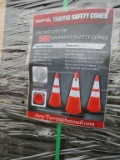 Lot of 25 Safety Highway Cones