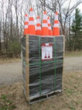 Lot of 25 Unused Safety Cones