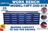 Steelman 10' Work Bench