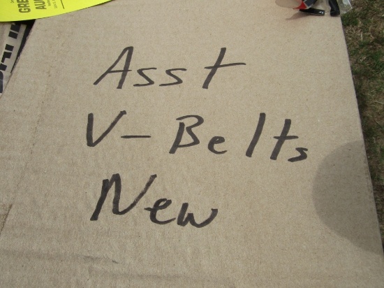 Assorted New V-Belts