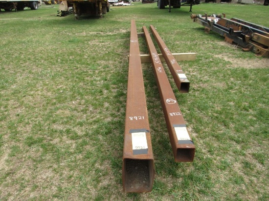 (1) 6"x10"x4.5" 24' Long Tube Steel