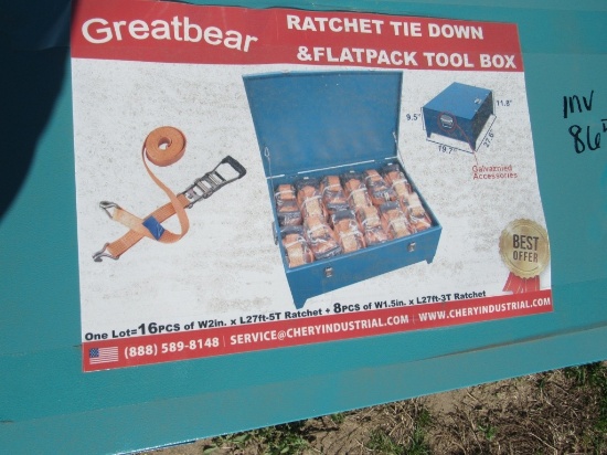 Greatbear Ratchet Tie Downs