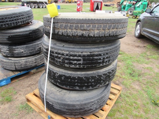 (4) 11R22.5 Mtd Daytons