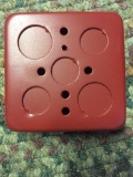 FCI Fire Control Instrments Surface Box Red