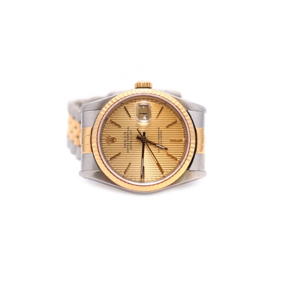 ROLEX DATEJUST TWOTONE 18k GOLD & STAINLESS STEEL