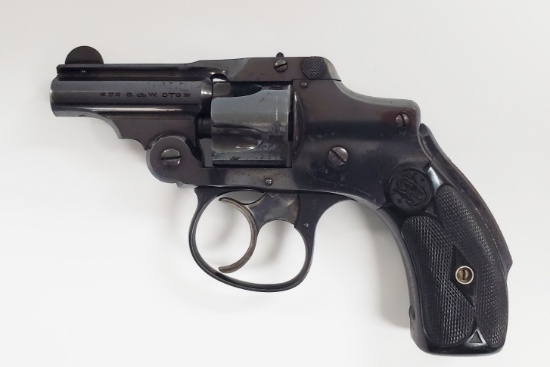 SMITH & WESSON NEW DEPARTURE .32 HAMMERLESS REVOLVER