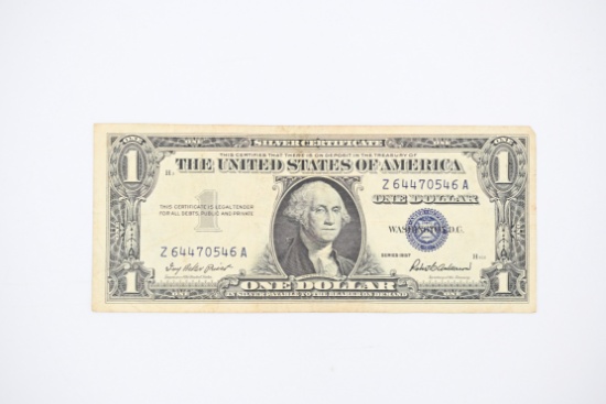 1957 Series One Dollar Silver Certificate