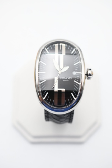 Grimoldi Milano Bongonovo Stainless Steel Wristwatch