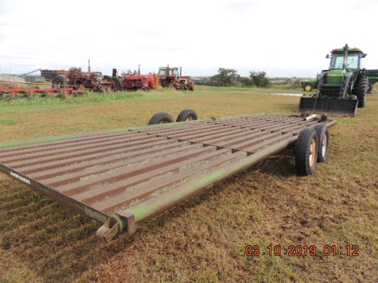 JD 30’x8’ all steel utility trailer