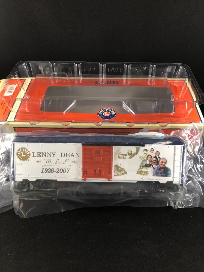 Lionel 6-39299 O Gauge Lenny Dean Commemoration Boxcar