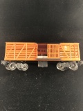 Lionel 3656 Operating Cattle Car Freight. Produced from 1950-1955