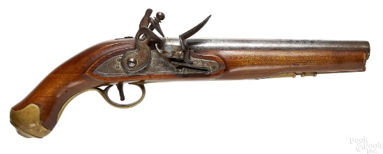 Reproduction British Tower flintlock pistol
