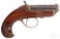 Williamsons Derringer type single shot pistol