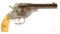 French engraved centerfire break top revolver