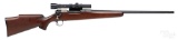 Sporterized Remington model 1917 bolt action rifle