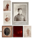 Collection of military CDV's and photographs