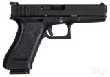 Austrian Glock model 17 semi-automatic pistol