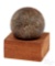 Civil War era six pound solid shot cannon ball