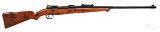 Sporterized German Mauser model K-98 rifle