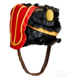 European Hussar bearskin busby