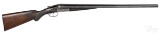 Ansley H. Fox model C double barrel shotgun