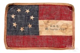 Scarce U.D.C. Civil War souvenir flag