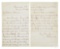 James A. Garfield signed letter, 1869