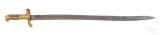 U.S. Naval sword bayonet for a Merrill model 1862