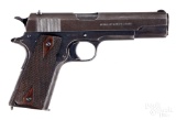 Colt model 1911 US Army semi-automatic pistol