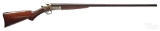 Two Iver Johnson single shot shotguns