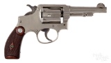 Smith & Wesson double action police revolver